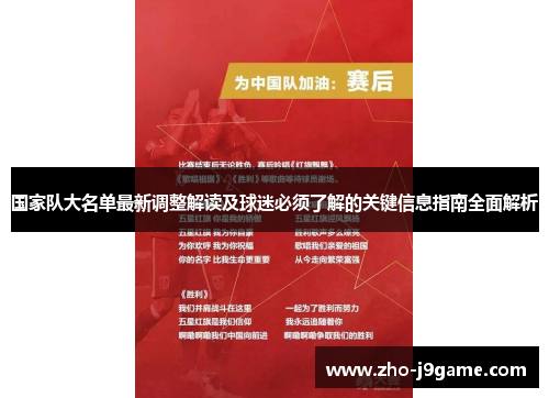 国家队大名单最新调整解读及球迷必须了解的关键信息指南全面解析